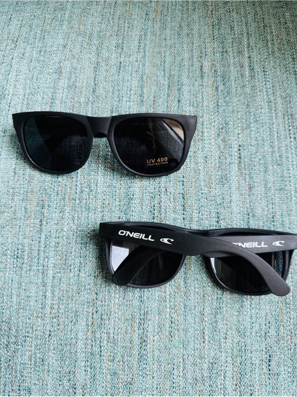 O'Neill Matte Black Sunglasses - UV400 Polarized Lenses